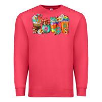 Cardinal hippie coffee cups Premium Sweatshirt - texasbilliewilder