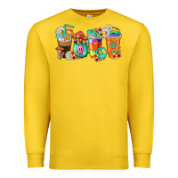 Lemon hippie coffee cups Premium Sweatshirt - texasbilliewilder