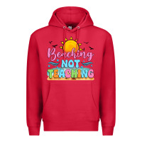 Cardinal beaching not teaching black back Premium Hoodie - JahusDesignShop