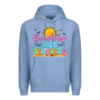 Colony Blue beaching not teaching black back Premium Hoodie - JahusDesignShop