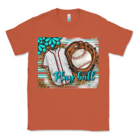 Copper Baseball Play Ball With Leopard Mousepad Classic Tee - BundleAndBundleShop
