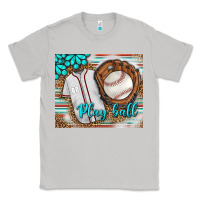 Moon Dust Baseball Play Ball With Leopard Mousepad Classic Tee - BundleAndBundleShop
