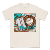 Natural Baseball Play Ball With Leopard Mousepad Classic Tee - BundleAndBundleShop