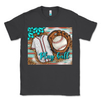 Smoke Baseball Play Ball With Leopard Mousepad Classic Tee - BundleAndBundleShop