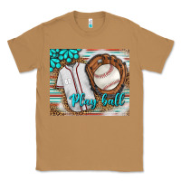 Toasted Coconut Baseball Play Ball With Leopard Mousepad Classic Tee - BundleAndBundleShop
