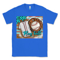 True Royal Baseball Play Ball With Leopard Mousepad Classic Tee - BundleAndBundleShop