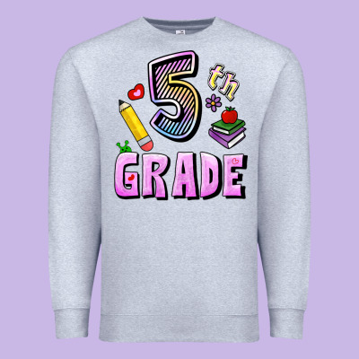 Premium Sweatshirt Fifth Grade