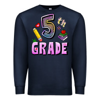 Navy Fifth Grade Premium Sweatshirt - RanaPortraitStore