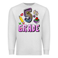 Oatmeal Heather Fifth Grade Premium Sweatshirt - RanaPortraitStore