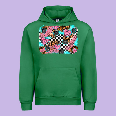 Race Day Background Urban Hoodie Designed By Adodesignshop