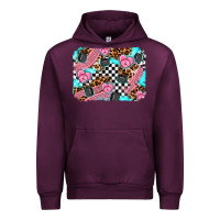 Mauve Wine race day background Urban Hoodie - AdoDesignShop