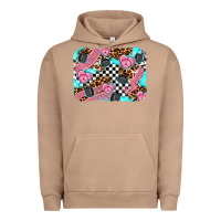 Pigment Burro race day background Urban Hoodie - AdoDesignShop