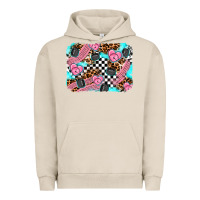 Pigment French Oak race day background Urban Hoodie - AdoDesignShop