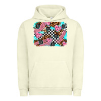 Pigment Pistachio race day background Urban Hoodie - AdoDesignShop