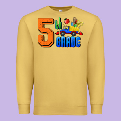 Premium Sweatshirt Fifth Grade