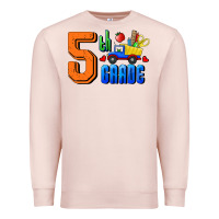 Pale Pink Fifth Grade Premium Sweatshirt - RanaPortraitStore