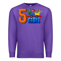 Purple Fifth Grade Premium Sweatshirt - RanaPortraitStore