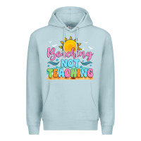 Blue Mist beaching not teaching Premium Hoodie - JahusDesignShop