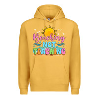 Mustard beaching not teaching Premium Hoodie - JahusDesignShop