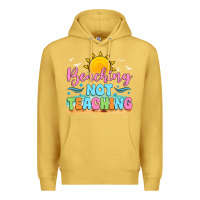 Antique Gold beaching not teaching Premium Hoodie - JahusDesignShop