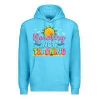 Ocean Blue beaching not teaching Premium Hoodie - JahusDesignShop