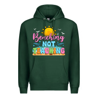 Sports Green beaching not teaching Premium Hoodie - JahusDesignShop