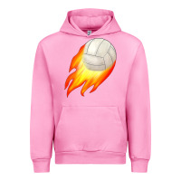 Fuchsia Pink volleyball Urban Hoodie - JahusDesignShop