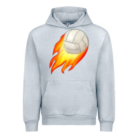 Heather Grey volleyball Urban Hoodie - JahusDesignShop