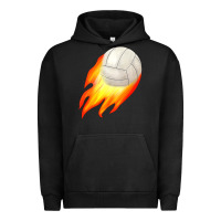 Pigment Black volleyball Urban Hoodie - JahusDesignShop
