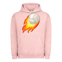 Pigment Salmon volleyball Urban Hoodie - JahusDesignShop