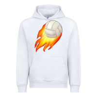 White volleyball Urban Hoodie - JahusDesignShop
