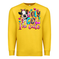 Lemon holy cow  m cute Premium Sweatshirt - texasbilliewilder