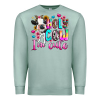 Seafoam holy cow  m cute Premium Sweatshirt - texasbilliewilder