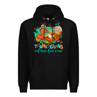 Black thanksgiving calories dont count Premium Hoodie - AdoDesignShop