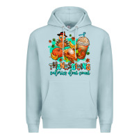 Blue Mist thanksgiving calories dont count Premium Hoodie - AdoDesignShop