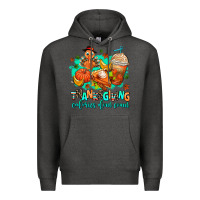 Charcoal Heather thanksgiving calories dont count Premium Hoodie - AdoDesignShop