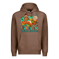 Chestnut thanksgiving calories dont count Premium Hoodie - AdoDesignShop