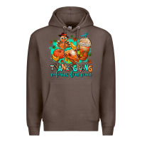 Coffee thanksgiving calories dont count Premium Hoodie - AdoDesignShop