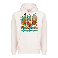 Pale Pink thanksgiving calories dont count Premium Hoodie - AdoDesignShop