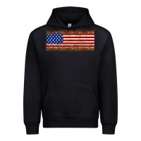 Black usa flag leopard Urban Hoodie - JahusDesignShop