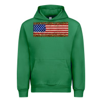 Emerald usa flag leopard Urban Hoodie - JahusDesignShop