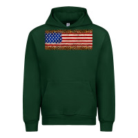 Forest Green usa flag leopard Urban Hoodie - JahusDesignShop