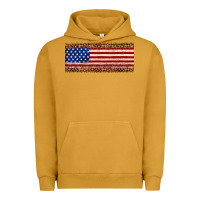 Pigment Peanut Butter usa flag leopard Urban Hoodie - JahusDesignShop