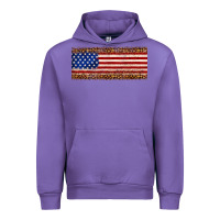 Tulip usa flag leopard Urban Hoodie - JahusDesignShop