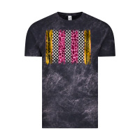 Cloud Black race leopard brush stroke Vintage Tee - Artiststas