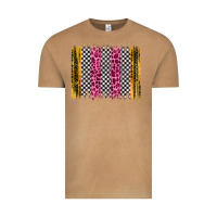 Vintage Camel race leopard brush stroke Vintage Tee - Artiststas