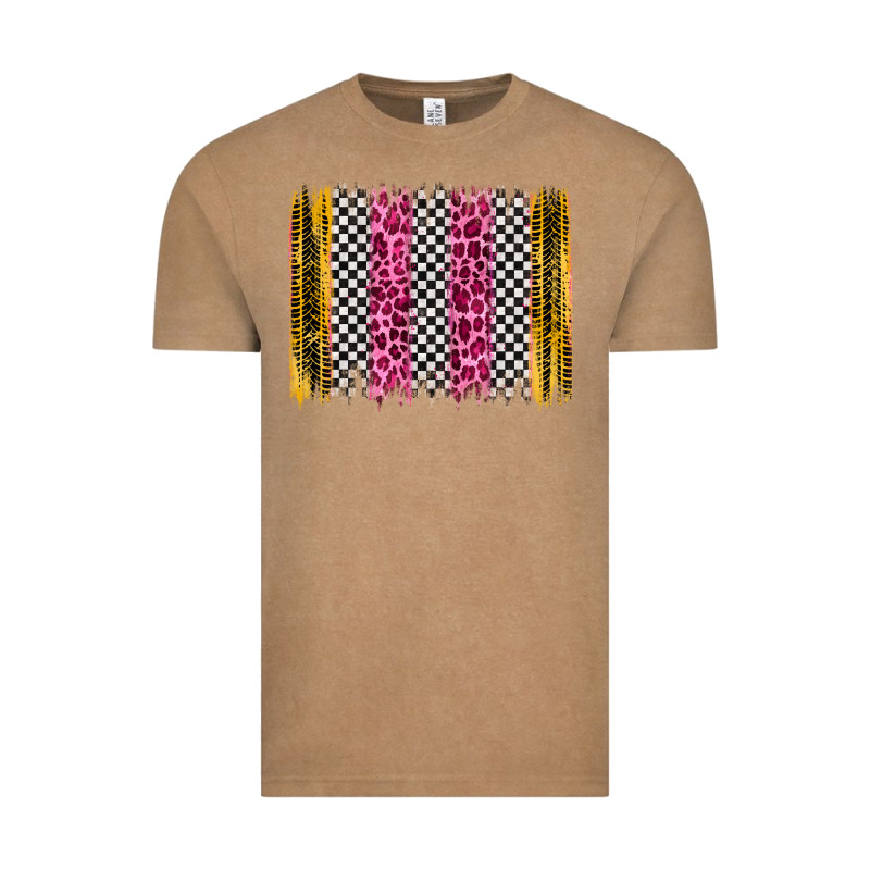 Race Leopard Brush Stroke Vintage Tee by Artiststas | Teevron