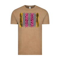 Vintage Coffee race leopard brush stroke Vintage Tee - Artiststas