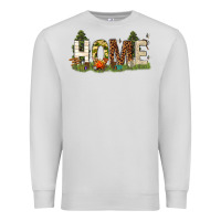 Dove Grey home camping Premium Sweatshirt - texasbilliewilder