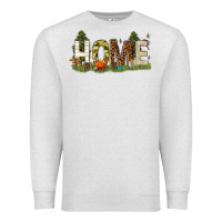Oatmeal Heather home camping Premium Sweatshirt - texasbilliewilder